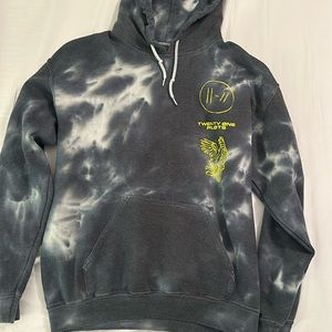 Twenty One Pilots tie dye hoodie